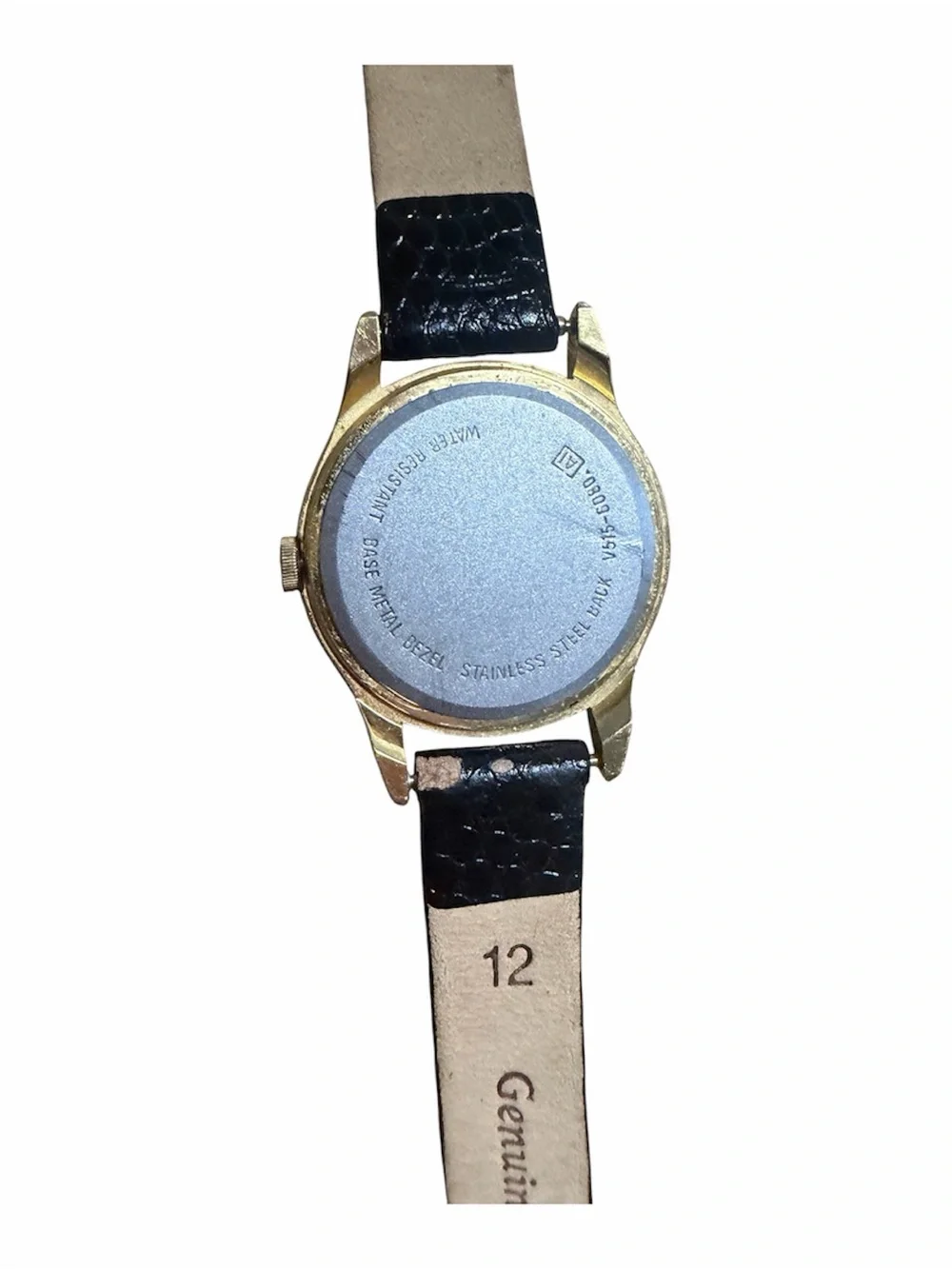 VTG 90’s Disney x Gildan Lorus Minnie Mouse leather band watch
